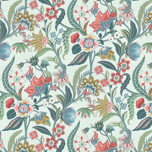 Belle Vue - Blue Spark - RM Coco - Fabric by the Yard