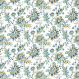 Ewhurst Manor - French Blue - RM Coco - Fabric by the Yard