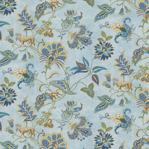 Floral Safari - French Blue - RM Coco - Fabric by the Yard