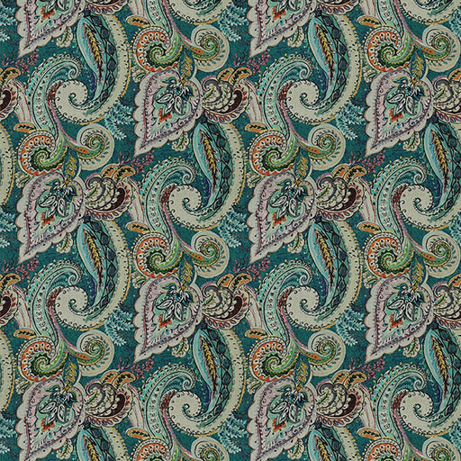Majorca Paisley - Mediterranean - RM Coco - Fabric by the Yard