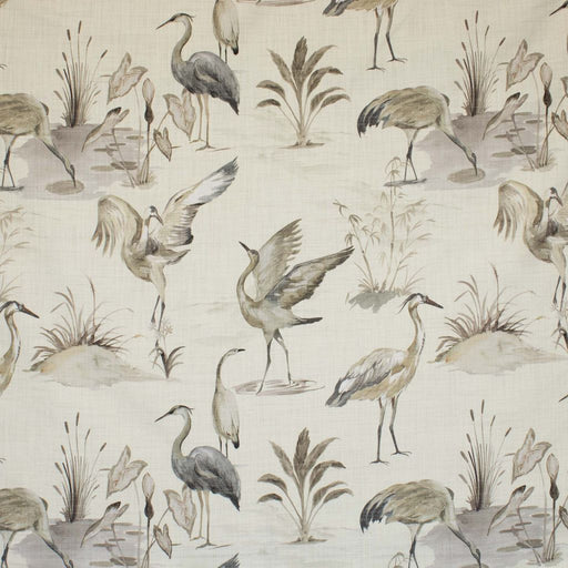 Dancing Cranes - Bluestone - RM Coco - Fabric by the Yard