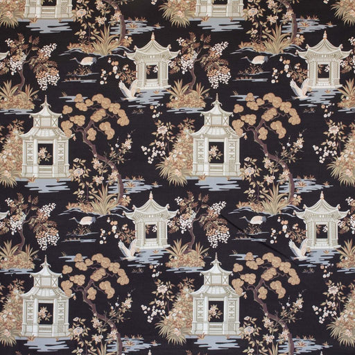 Imperial Summer - Black Walnut - RM Coco - Fabric by the Yard
