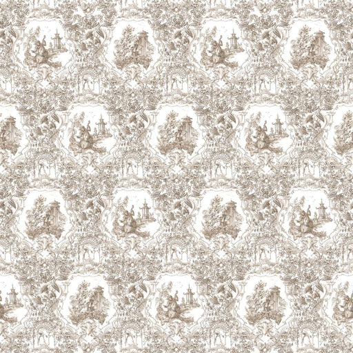 Les Singes Musiciens - Travertine - RM Coco - Fabric by the Yard