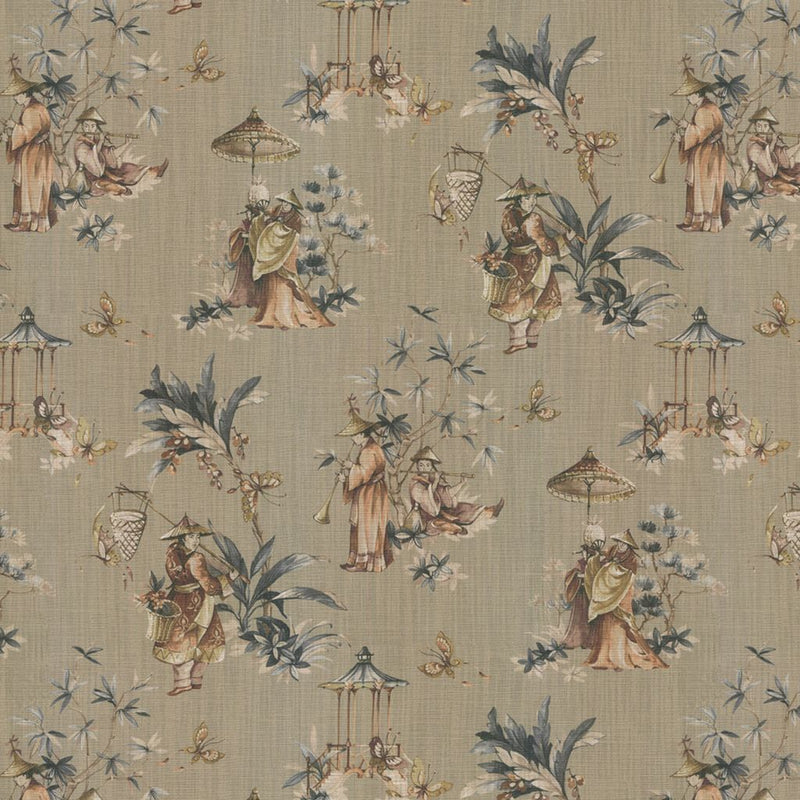 Ming Garden - Granola - RM Coco - Fabric by the Yard