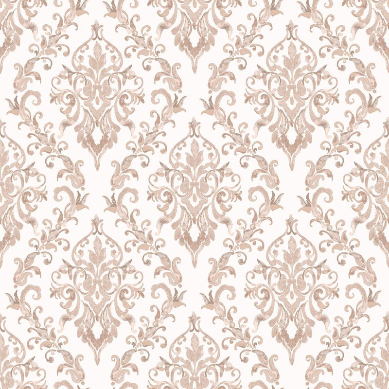 San Marco Damask - Sandstone - RM Coco - Fabric by the Yard