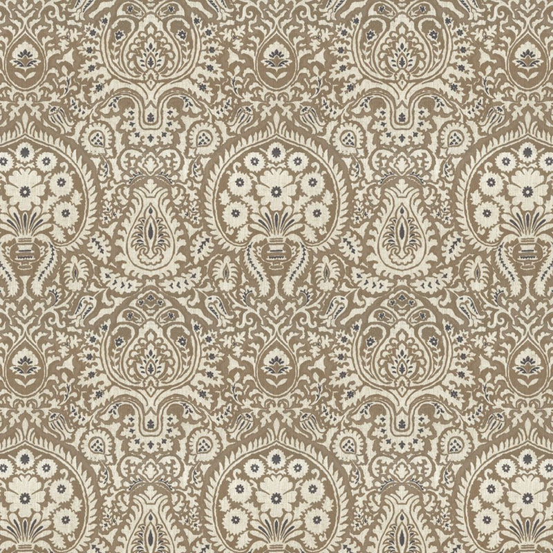 Shiraz Damask - Granola - RM Coco - Fabric by the Yard