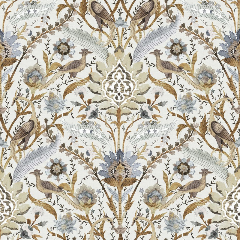 Victoria's Garden - Travertine - RM Coco - Fabric by the Yard