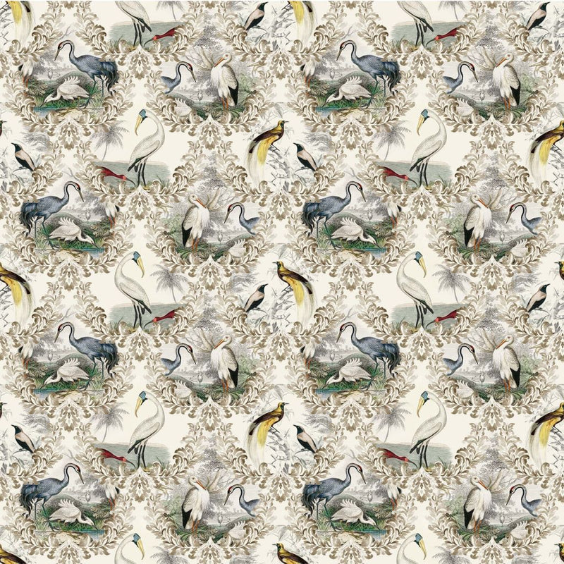 Audubon Fantasy - Golden Oak - RM Coco - Fabric by the Yard