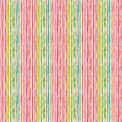 Caribe Stripe - Confetti - RM Coco - Fabric by the Yard