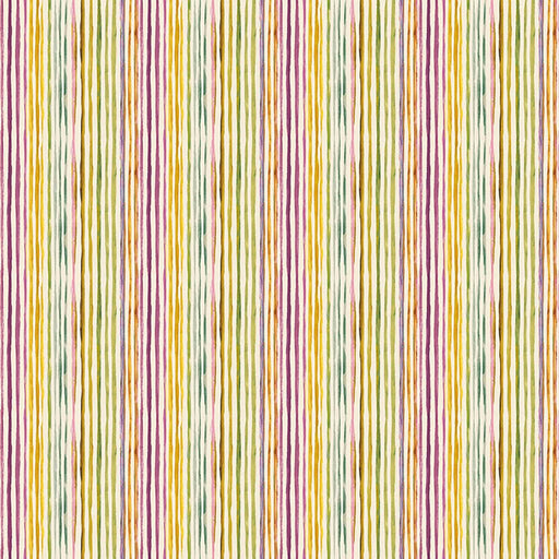 Caribe Stripe - Heather - RM Coco - Fabric by the Yard