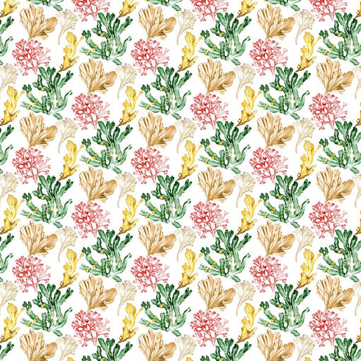 Coral Cay - Coral Reef - RM Coco - Fabric by the Yard