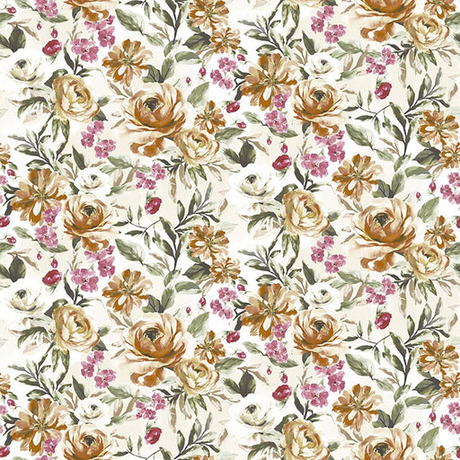 Kew Garden - Peony - RM Coco - Fabric by the Yard
