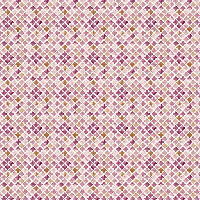 Kew Medallion - Peony - RM Coco - Fabric by the Yard