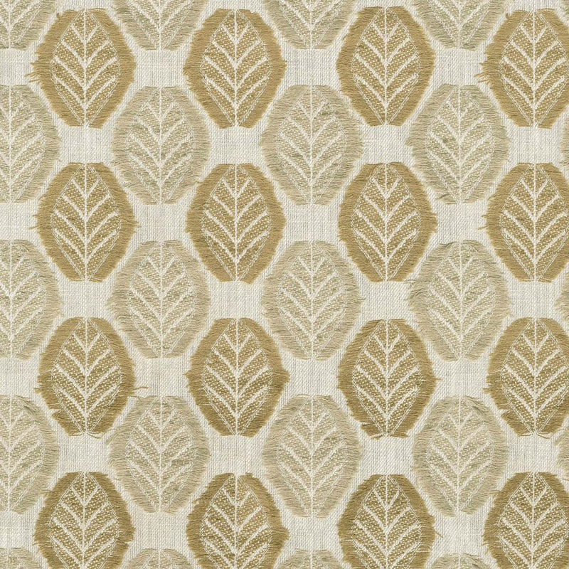 Lucky Leaf - Sandalwood - RM Coco - Fabric by the Yard