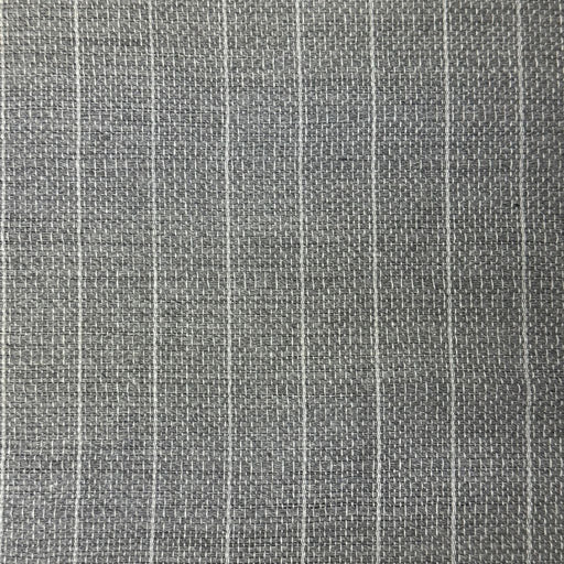 Sunbeam Stripe Performance Sheer - Pewter - RM Coco - Fabric by the Yard