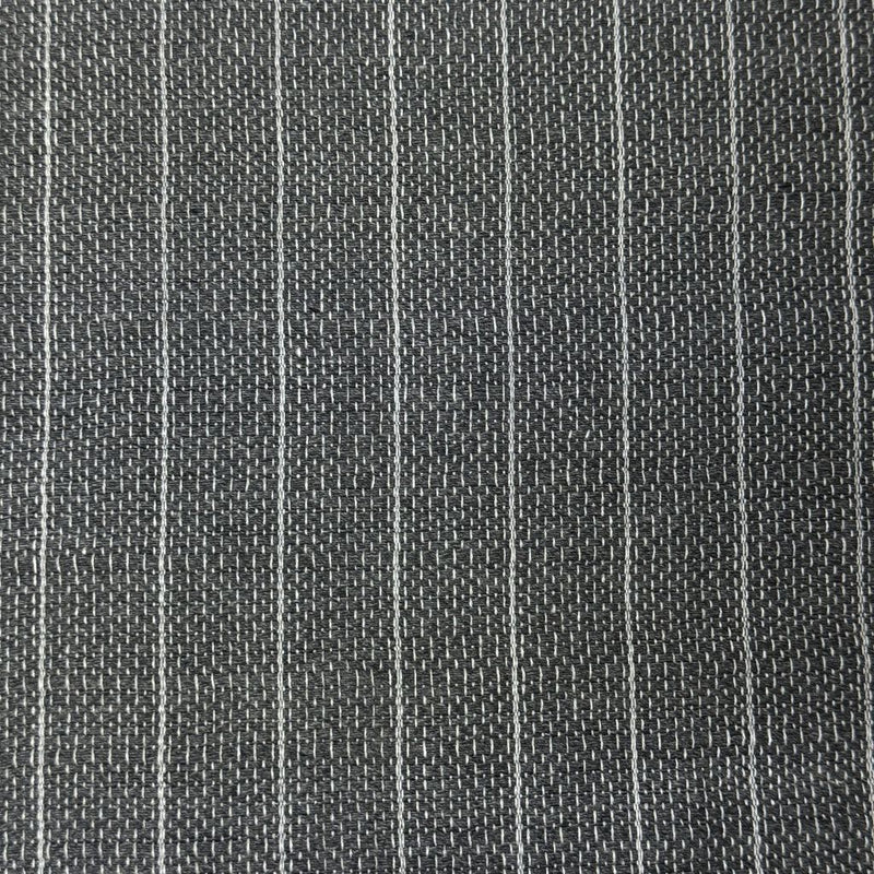 Sunbeam Stripe Performance Sheer - Slate - RM Coco - Fabric by the Yard