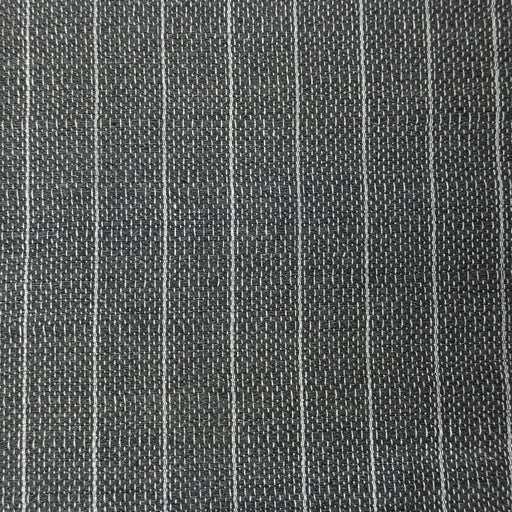 Sunbeam Stripe Performance Sheer - Slate - RM Coco - Fabric by the Yard