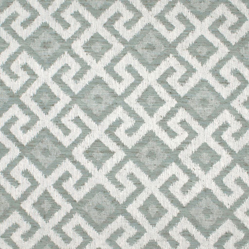 Anasazi Fret - Spearmint - RM Coco - Fabric by the Yard