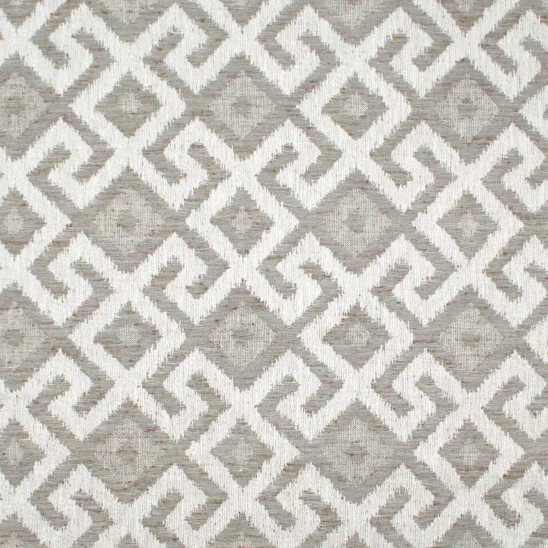 Anasazi Fret - Sterling - RM Coco - Fabric by the Yard