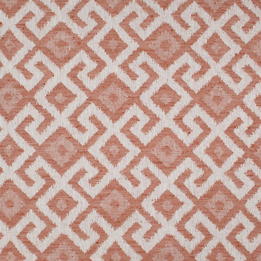 Anasazi Fret - Coral - RM Coco - Fabric by the Yard