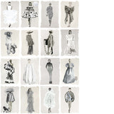 COLE & SON - COUTURE CAROUSEL- MONOCHROME - Wallcovering by the Roll