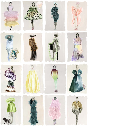 COLE & SON - COUTURE CAROUSEL- PASTEL P - Wallcovering by the Roll PASTEL P