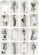 COLE & SON - COUTURE CAROUSEL W- MCHROME - Wallcovering by the Roll MCHROME