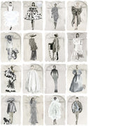 COLE & SON - COUTURE CAROUSEL W- MCHROME - Wallcovering by the Roll MCHROME