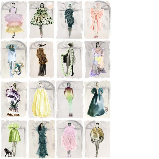 COLE & SON - COUTURE CAROUSEL W- PASTEL - Wallcovering by the Roll PASTEL
