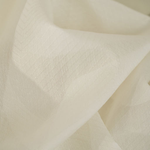 Afton Wide-Width FR Sheer - Coconut - RM Coco - Fabric by the Yard