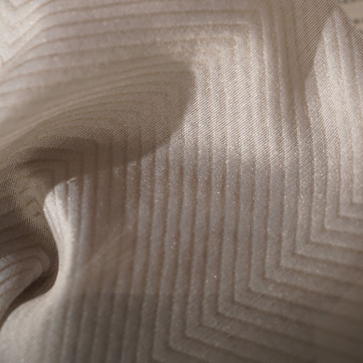 Afton Wide-Width FR Sheer - Hazelnut - RM Coco - Fabric by the Yard