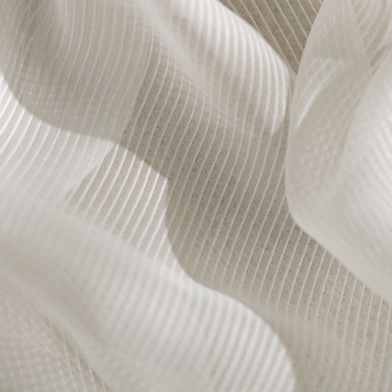 Baronne Wide-Width FR Sheer - Coconut - RM Coco - Fabric by the Yard