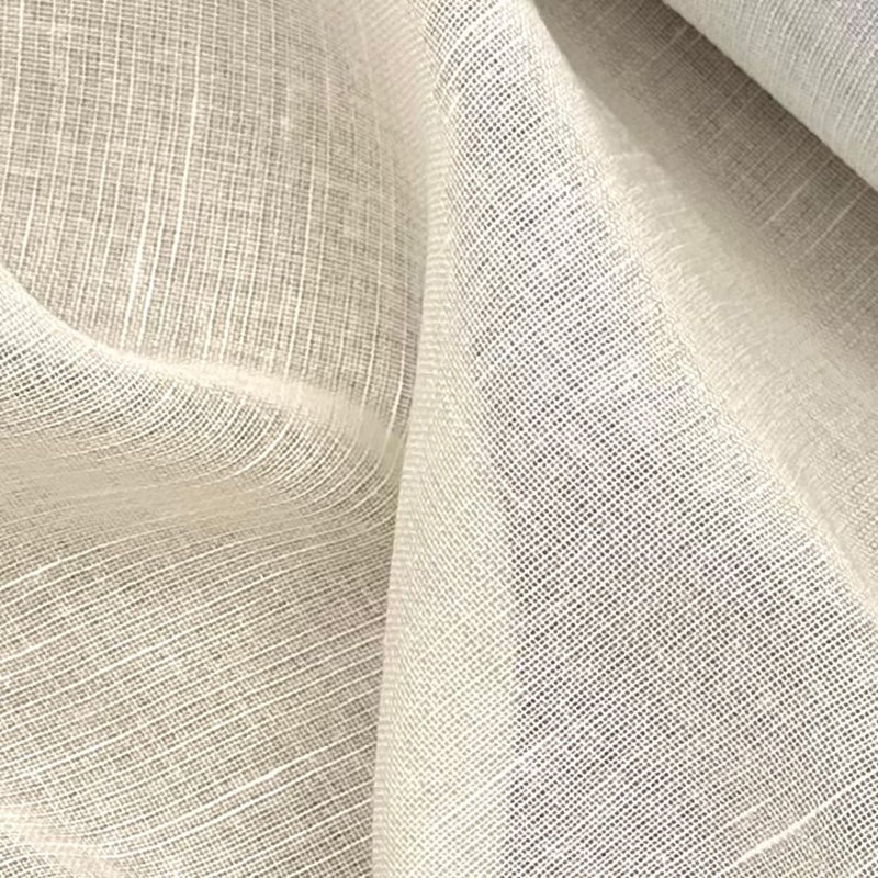 Belle Vista Wide-Width FR Sheer - Eggshell - RM Coco - Fabric by the Yard
