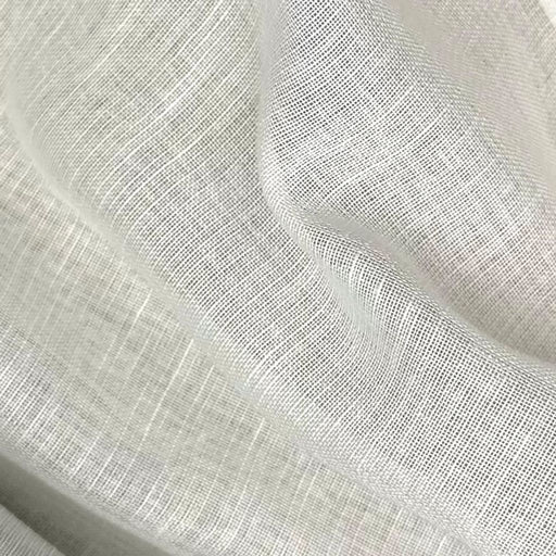 Belle Vista Wide-Width FR Sheer - Winter White - RM Coco - Fabric by the Yard