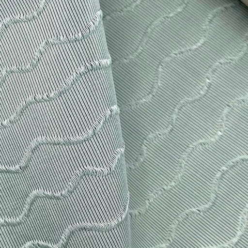 Dittman Stripe Wide-Width FR Sheer - Grotto - RM Coco - Fabric by the Yard