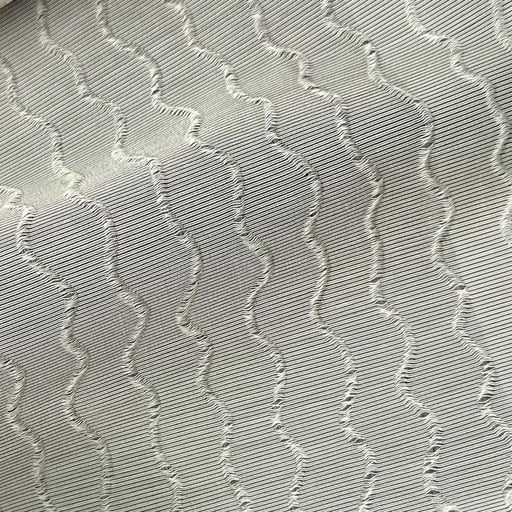 Dittman Stripe Wide-Width FR Sheer - Hazelnut - RM Coco - Fabric by the Yard