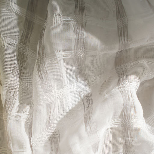 Lanshire Wide-Width FR Sheer - Silver Oak - RM Coco - Fabric by the Yard