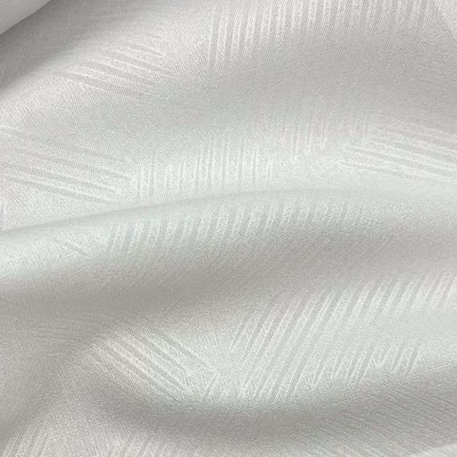 Maddox Wide-Width FR Sheer - Winter White - RM Coco - Fabric by the Yard