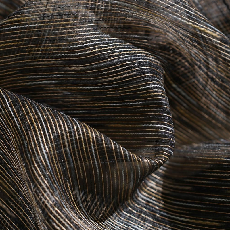 Neuhoff Wide-Width FR Sheer - Midnight - RM Coco - Fabric by the Yard