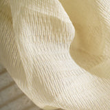 Marsailis Wide-Width FR Sheer - Winter White - RM Coco - Fabric by the Yard