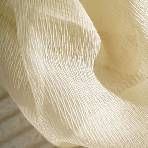 Marsailis Wide-Width FR Sheer - Winter White - RM Coco - Fabric by the Yard