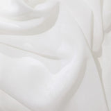 Candlefire Crushed Wide Width FR Sheer - Chalk - RM Coco - Fabric by the Yard