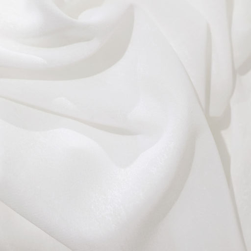 Candlefire Crushed Wide Width FR Sheer - Chalk - RM Coco - Fabric by the Yard