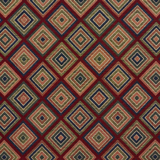 Charlotte - 1965 - Merlot Diamond - Fabric by the Yard Merlot Diamond