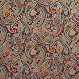 Charlotte - 1969 - Merlot Paisley - Fabric by the Yard