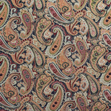 Charlotte - 1971 - Navy Paisley - Fabric by the Yard
