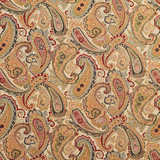 Charlotte - 1972 - Ecru Paisley - Fabric by the Yard Ecru Paisley