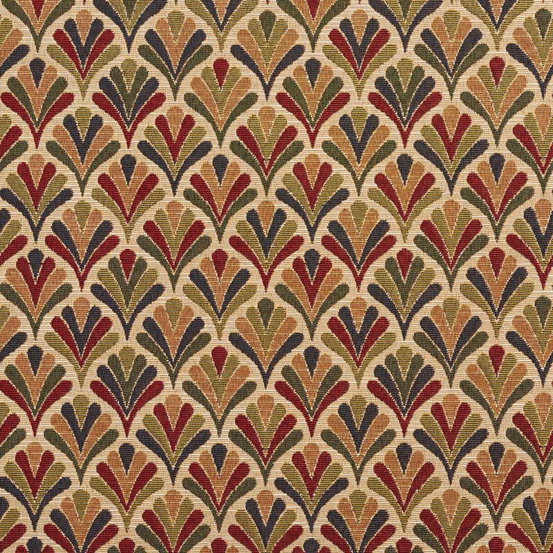 Charlotte - 1976 - Ecru Fan - Fabric by the Yard Ecru Fan