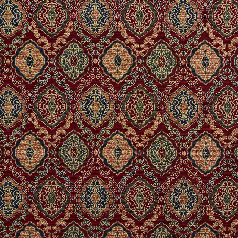 Charlotte - 1981 - Merlot Heirloom - Fabric by the Yard Merlot Heirloom
