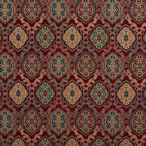 Charlotte - 1981 - Merlot Heirloom - Fabric by the Yard Merlot Heirloom